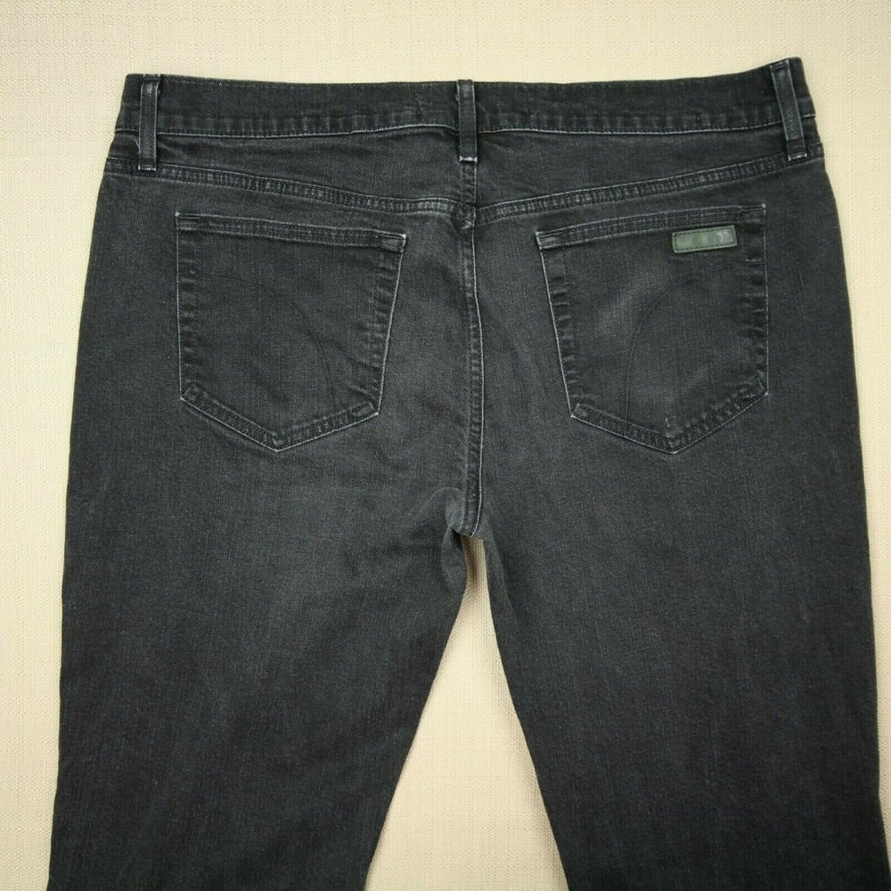 Joe's Jeans The Classic Straight Leg Men's Size 38 Mid Rise Kirk Black Denim